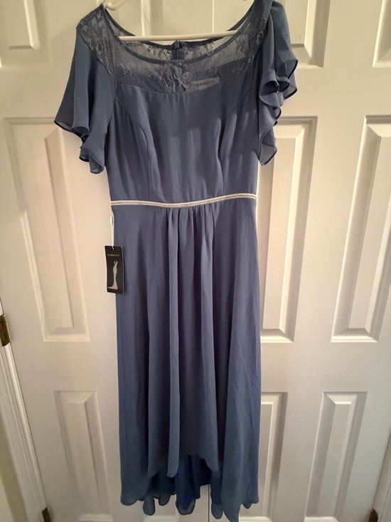 Ever Pretty Dresses & Skirts - Ever Pretty Dusty Blue Dress, Size Large